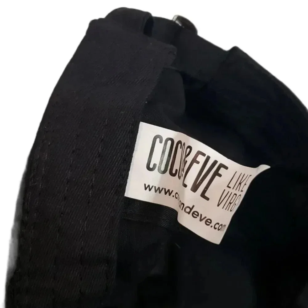 Coco & Eve Black Baseball Cap